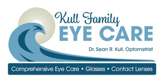 kull family eye care logo dr sean r. kull, optometrist comprehensive eye care glasses contact lenses